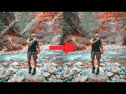 How to Remove Watermark from Photos using Picsart for Mobile | Picsart Photo Editing