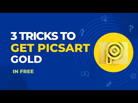 3 Tricks To Get PicsArt Gold In Free||How To Get PicsArt Gold In Free||Technical Vidyarthi