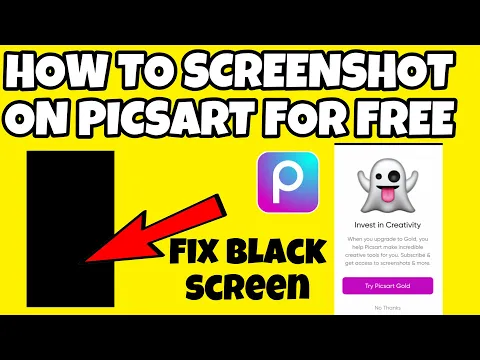 how to screenshot on picsart | how to screenshot picsart | screenshot picsart for free | ss picsart