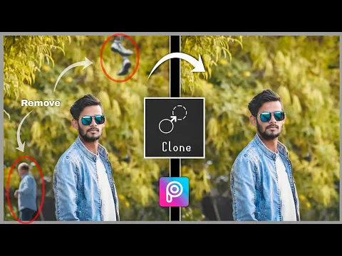 How to Remove Unwanted Object from Photo in Picsart! | How to Use Clone Tool in Picsart! |