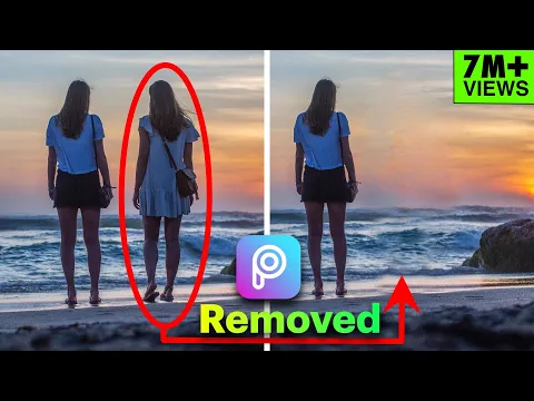 How to remove OBJECT/PERSON in PicsArt | how to erase something from a photo