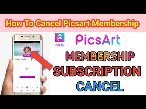 How to Remove Subscription on picsart || How to Cancel picsart Subscription ||