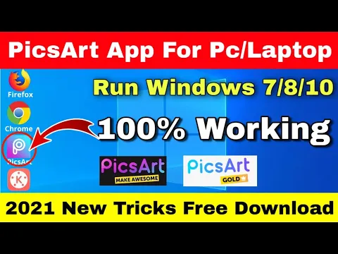 How To Install PicsArt For Pc Laptop working window 7 8 10