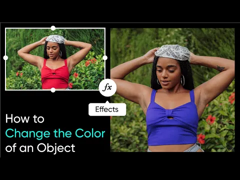 How to Change the Color of an Object | Picsart Tutorial