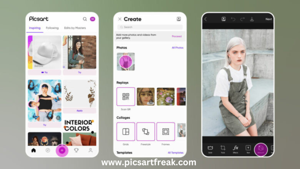 Hair Color in Picsart on the Android App