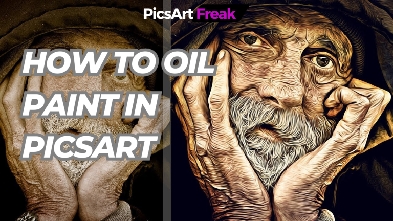 How to Oil Paint in Picsart