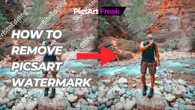 How to Remove Picsart Watermark