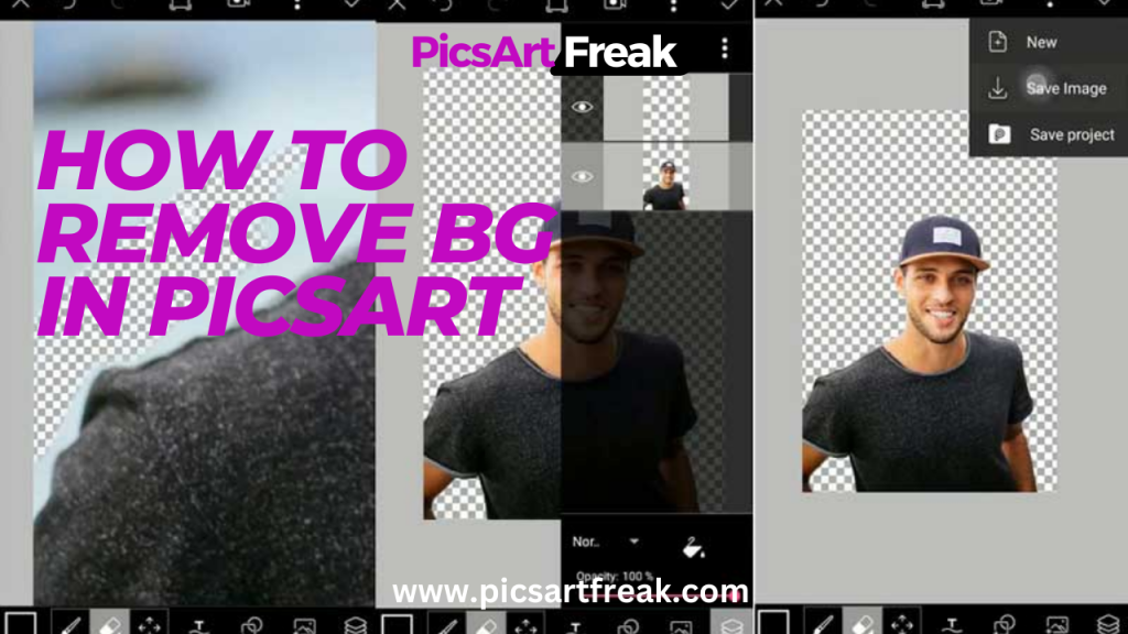 Picsart, a popular photo editing software, offers powerful tools to help you remove backgrounds effortlessly.