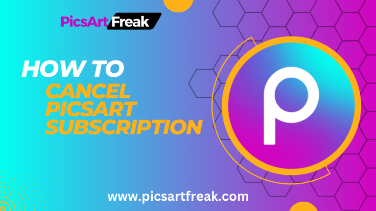 how to cancel Picsart subscription