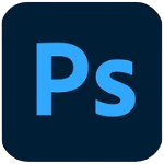 A logo of Photoshop for understanding the the difference between Picsart vs Photoshop.